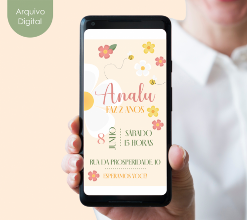 CONVITE DIGITAL FESTA PRIMAVERA