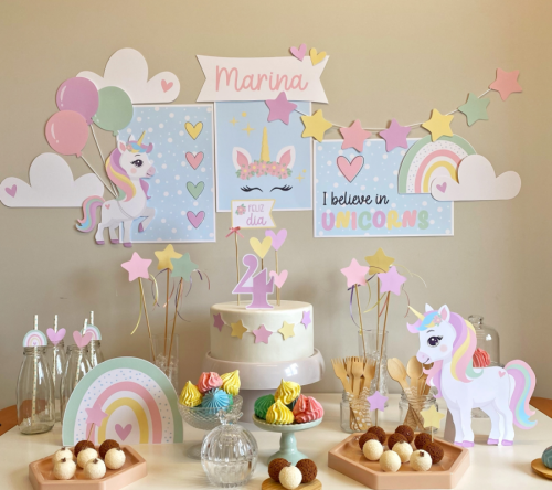 KIT FESTA UNICÓRNIO