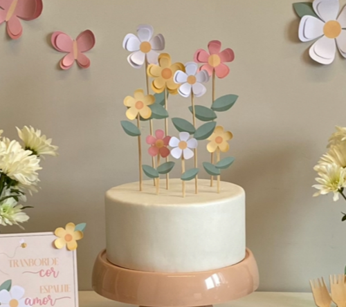 TOPO DE BOLO PRIMAVERA