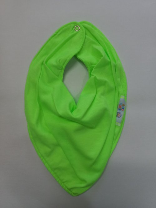 Babador Bandana Impermeável verde neon - Maria Cadu