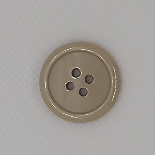 Botão liso médio (12 unidades)