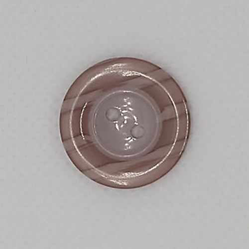 Botão mescla listras cores (12 unidades)