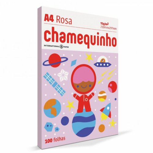 Chamequinho A4 cores