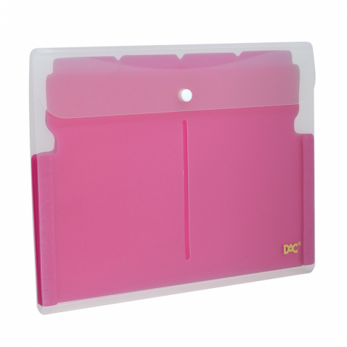 Pasta sanfonada com 5 divisórias